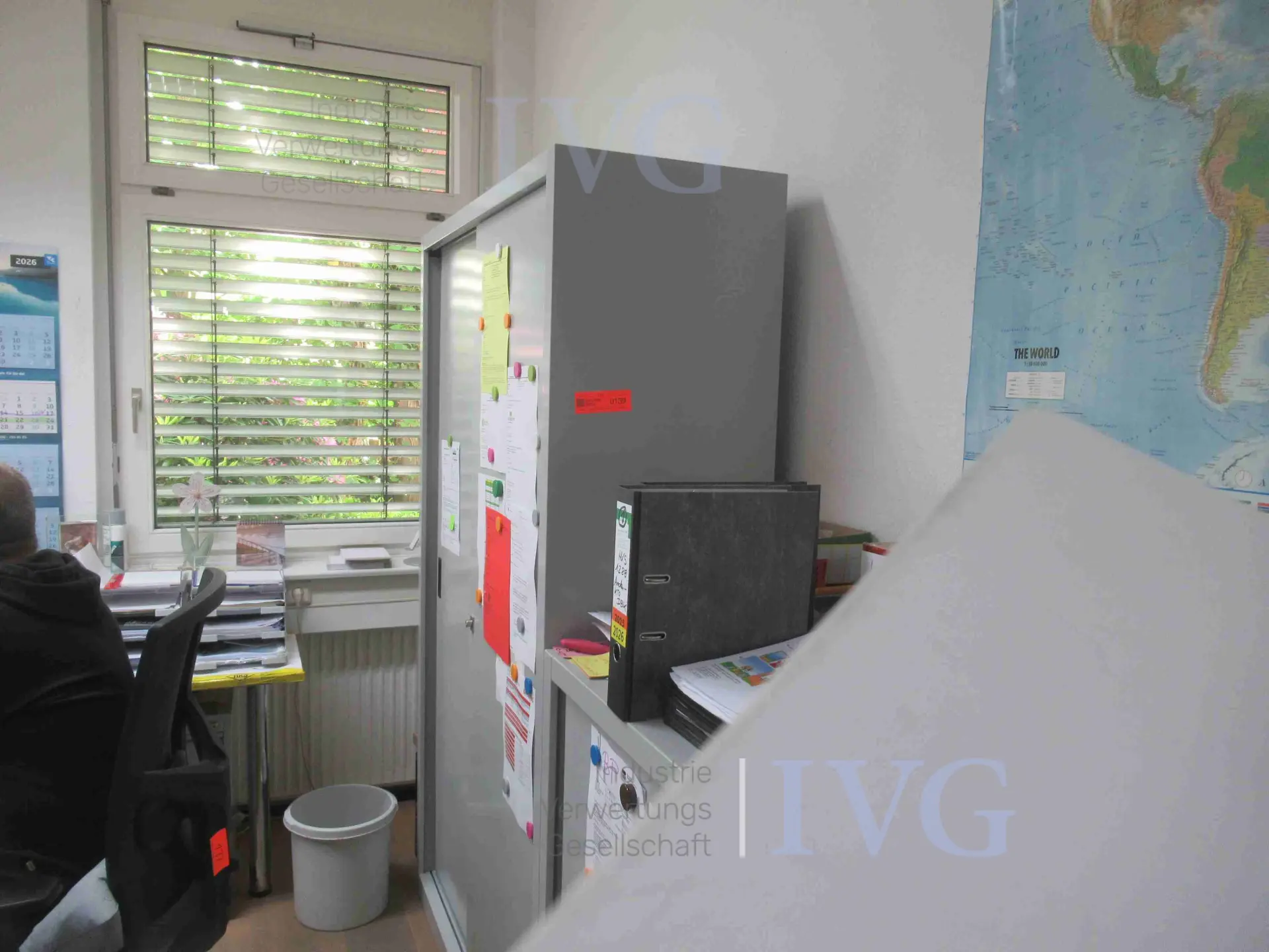 Stahl-Schrank 2 Schiebetüren